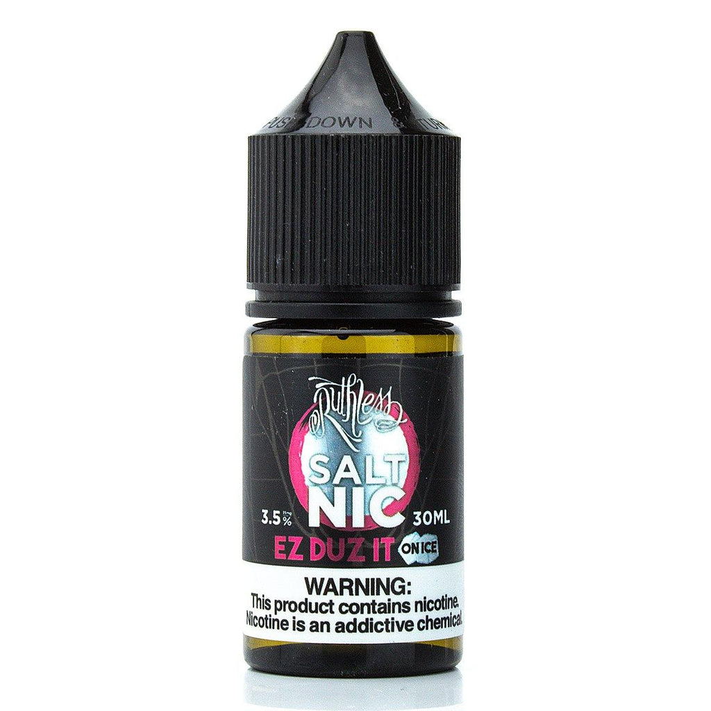 EZ DUZ IT on Ice Nicotine Salt by Ruthless 30ml Nicotine Salt Ruthless Salt 