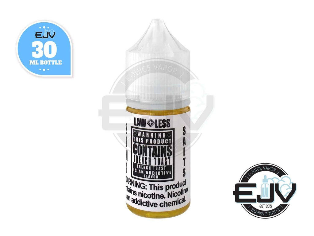 French Toast by WARNING Salts 30ml Clearance E-Juice WARNING Salts 