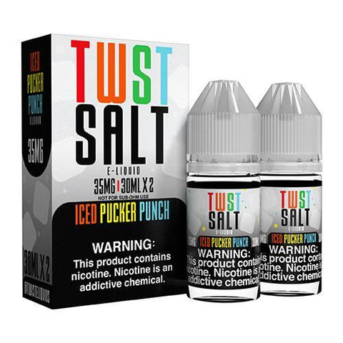 Iced Pucker Punch by Twist Salt E-Liquids 60ml Nicotine Salt Twist Salt E-Liquids 