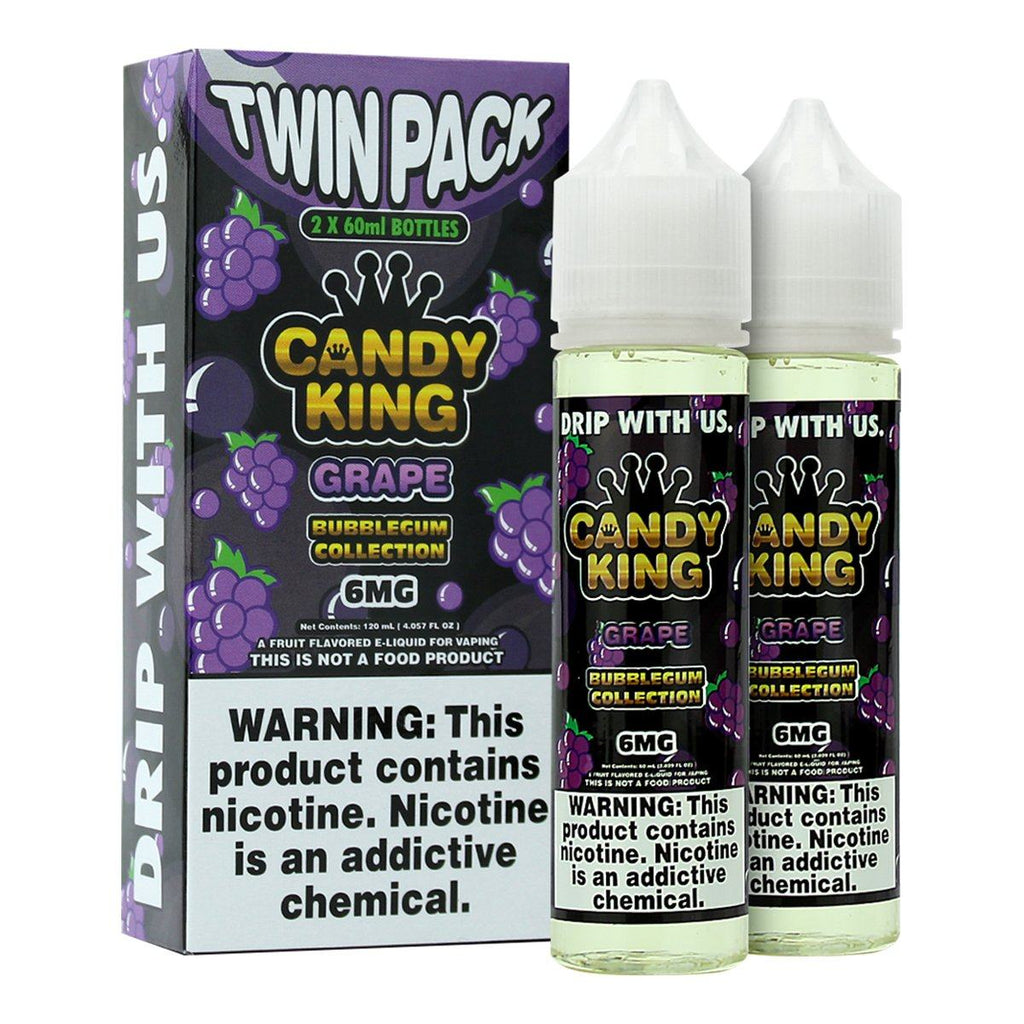 Grape by Candy King Bubblegum 120ml Clearance E-Juice Candy King 