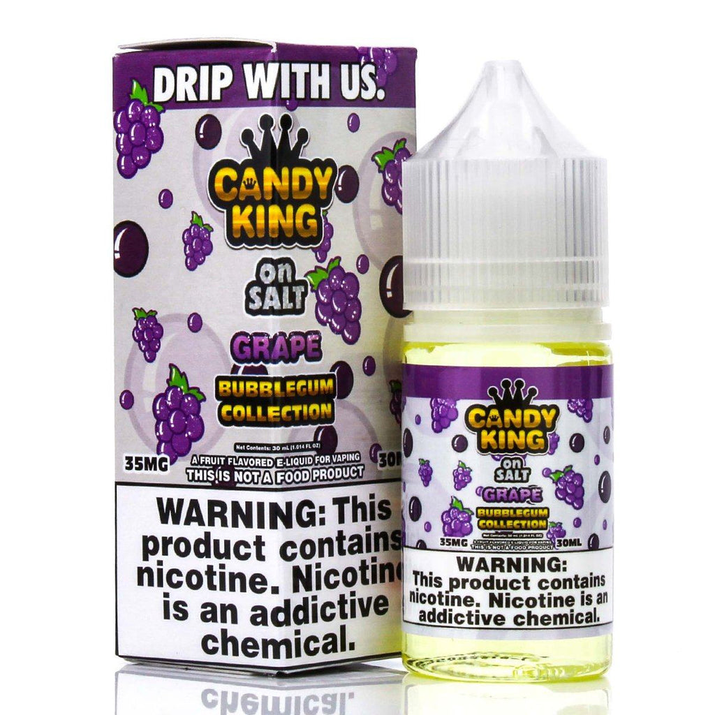 Grape by Candy King Bubblegum On Salt 30ml DISCONTINUED EJUICE DISCONTINUED EJUICE 