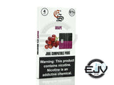 Eonsmoke Compatible Pods 60mg - (4 Pack) Replacement Pods Eonsmoke Grape 