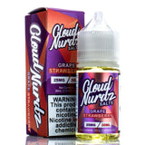 Grape Strawberry by Cloud Nurdz Salt 30ml Nicotine Salt Cloud Nurdz Salts 