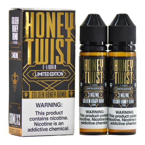 Golden Honey Bomb by Honey Twist E-Liquid 120ml Clearance E-Juice Twist 