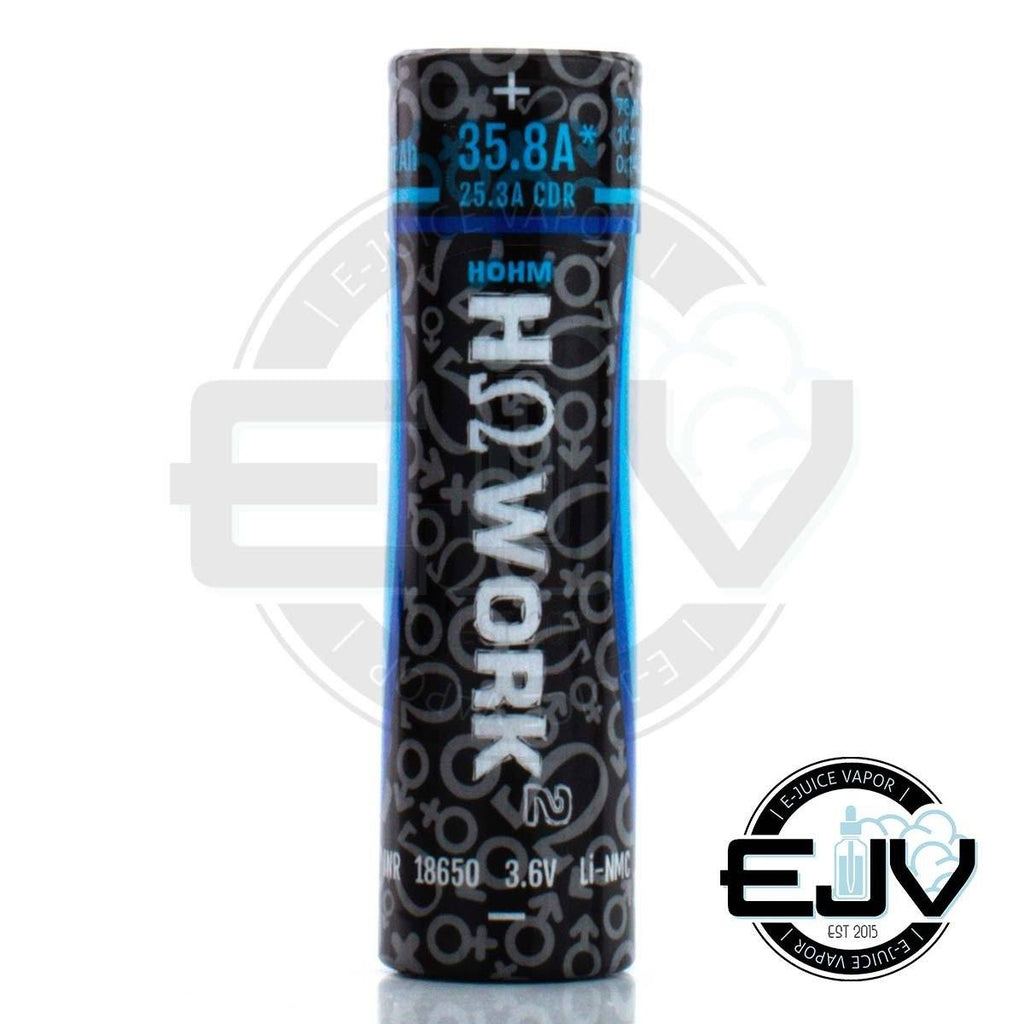 Hohm Tech Hohm Work 18650 2531 mAh 21.5A Battery Batteries HOHM 
