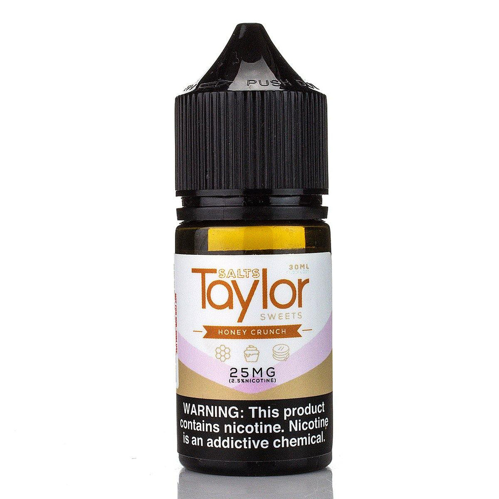 Honey Crunch Salt by Taylor Salts 30ml Nicotine Salt Taylor Salts 