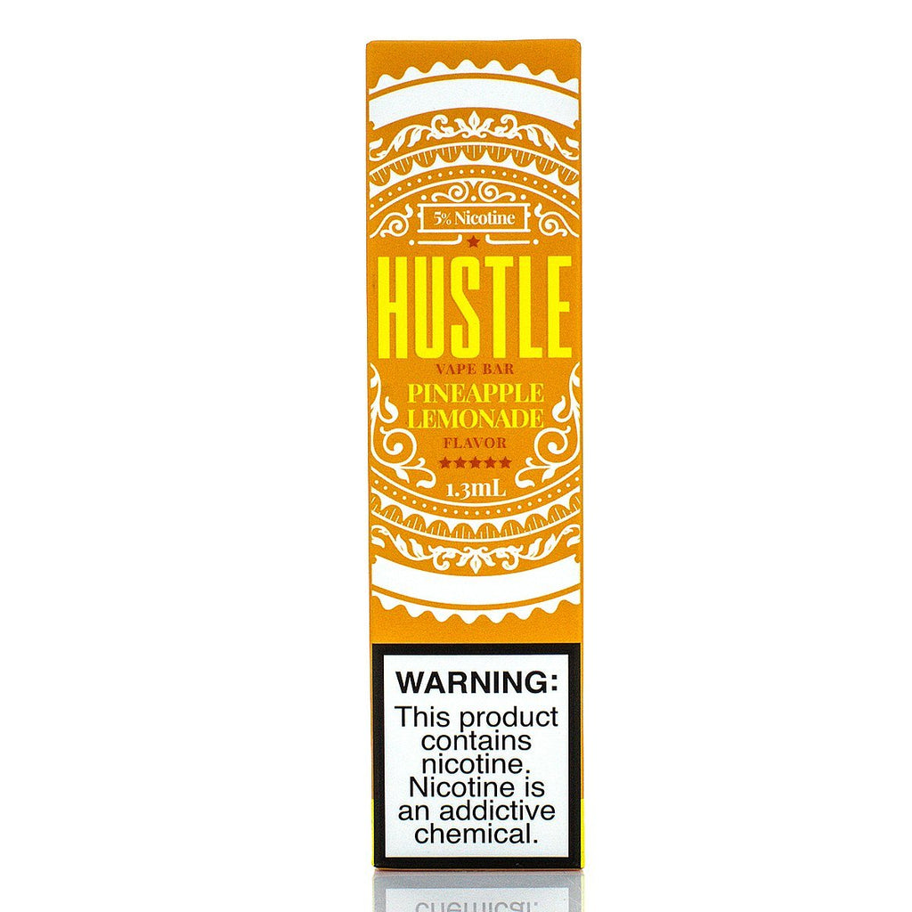 Hustle Vape Disposable Bar - 300 Puffs Disposable Vape Pens Twist Salt E-Liquids Pineapple Lemonade 
