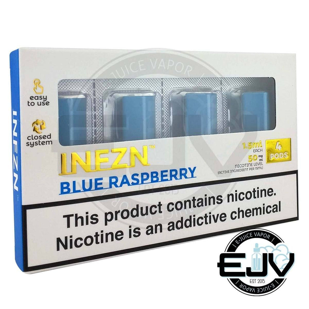 Blue Raspberry by INFZN (4 Pack) Replacement Pods PHIX 