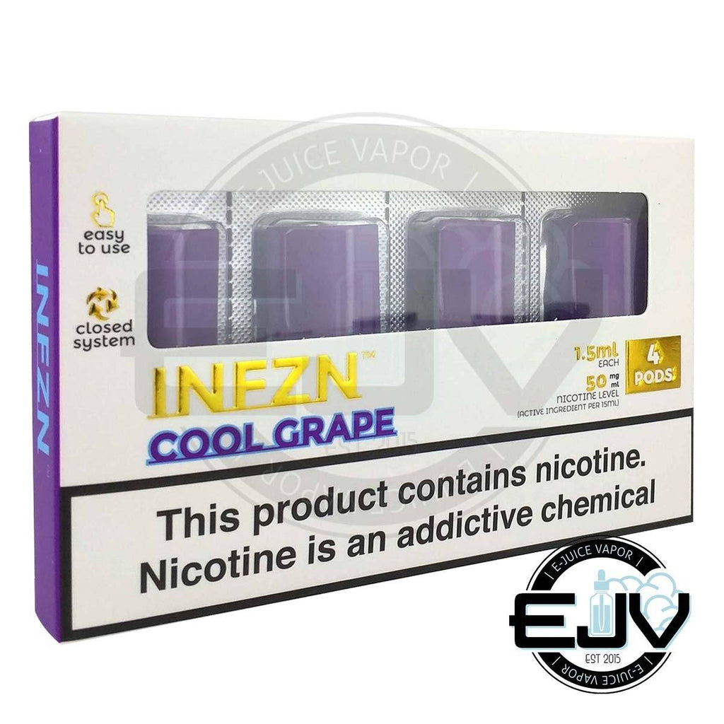 Cool Grape by INFZN (4 Pack) Replacement Pods PHIX 