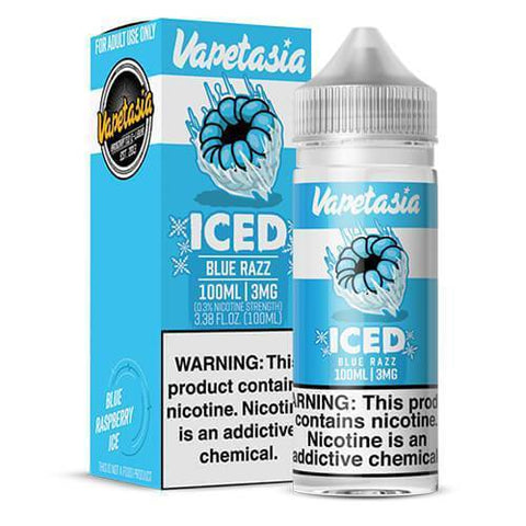 VAPETASIA KILLER FRUITS NTN | Iced Blue Razz 100ML eLiquid E-Juice Vapetasia 
