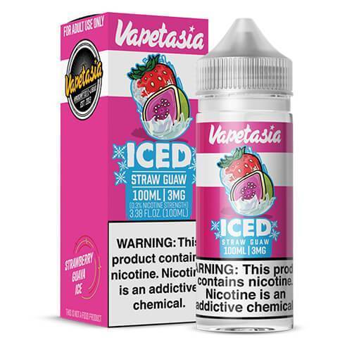 VAPETASIA KILLER FRUITS NTN | Iced Straw Guaw 100ML eLiquid E-Juice Vapetasia 