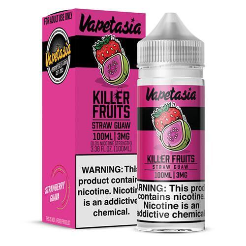 VAPETASIA KILLER FRUITS NTN | Straw Guaw 100ML eLiquid E-Juice Vapetasia 