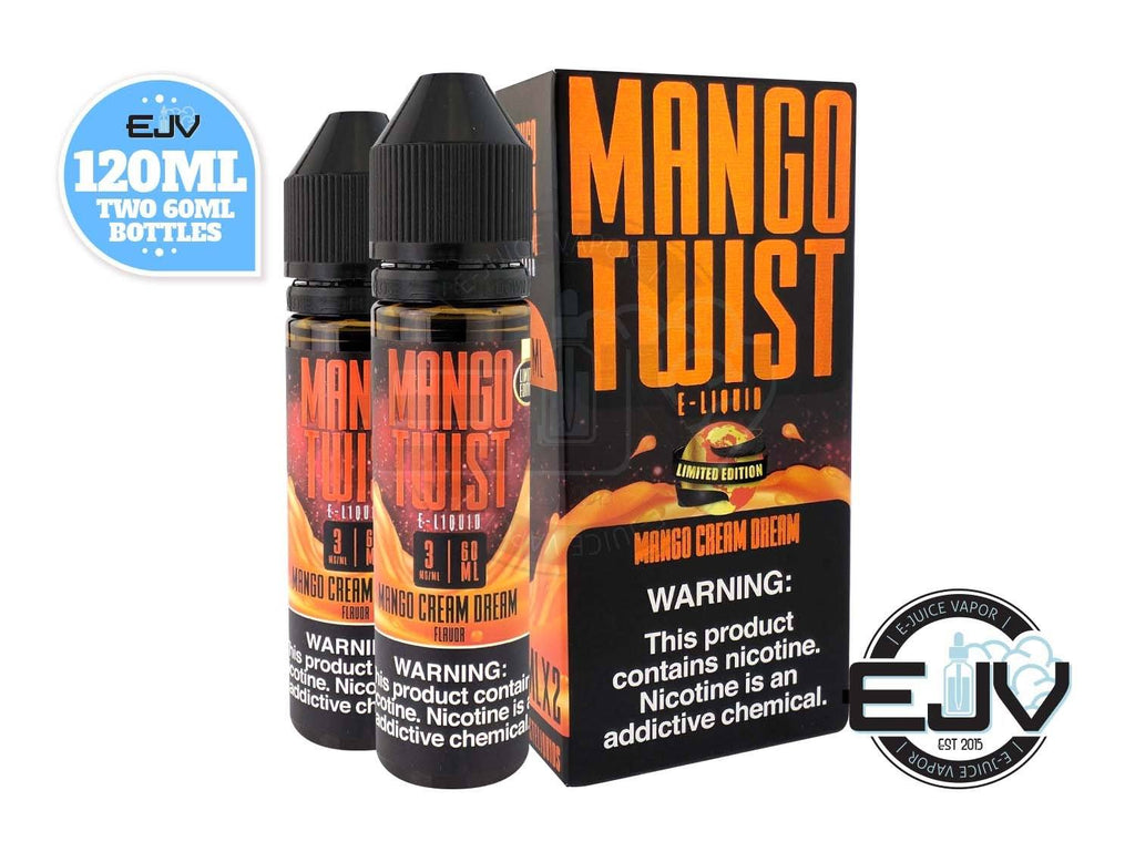 Mango Cream Dream by Mango Twist E-Liquids 120ml E-Juice Twist 