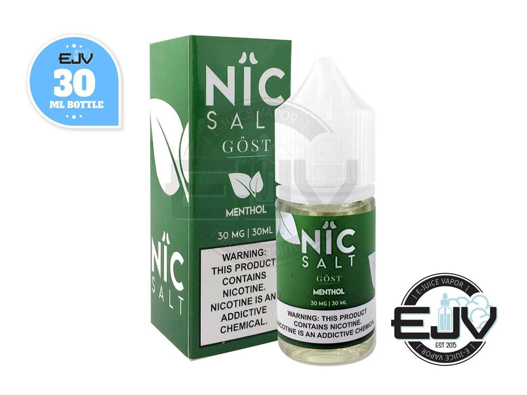 Menthol by Nic Salt Gost Vapor 30ml Nicotine Salt Nic Salt Gost Vapor 
