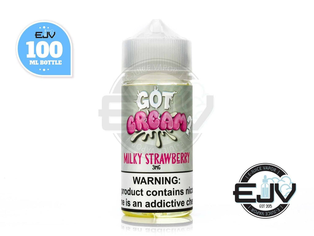 Milky Strawberry by GOT Cream 100ml E-Juice GOT E-Liquid 