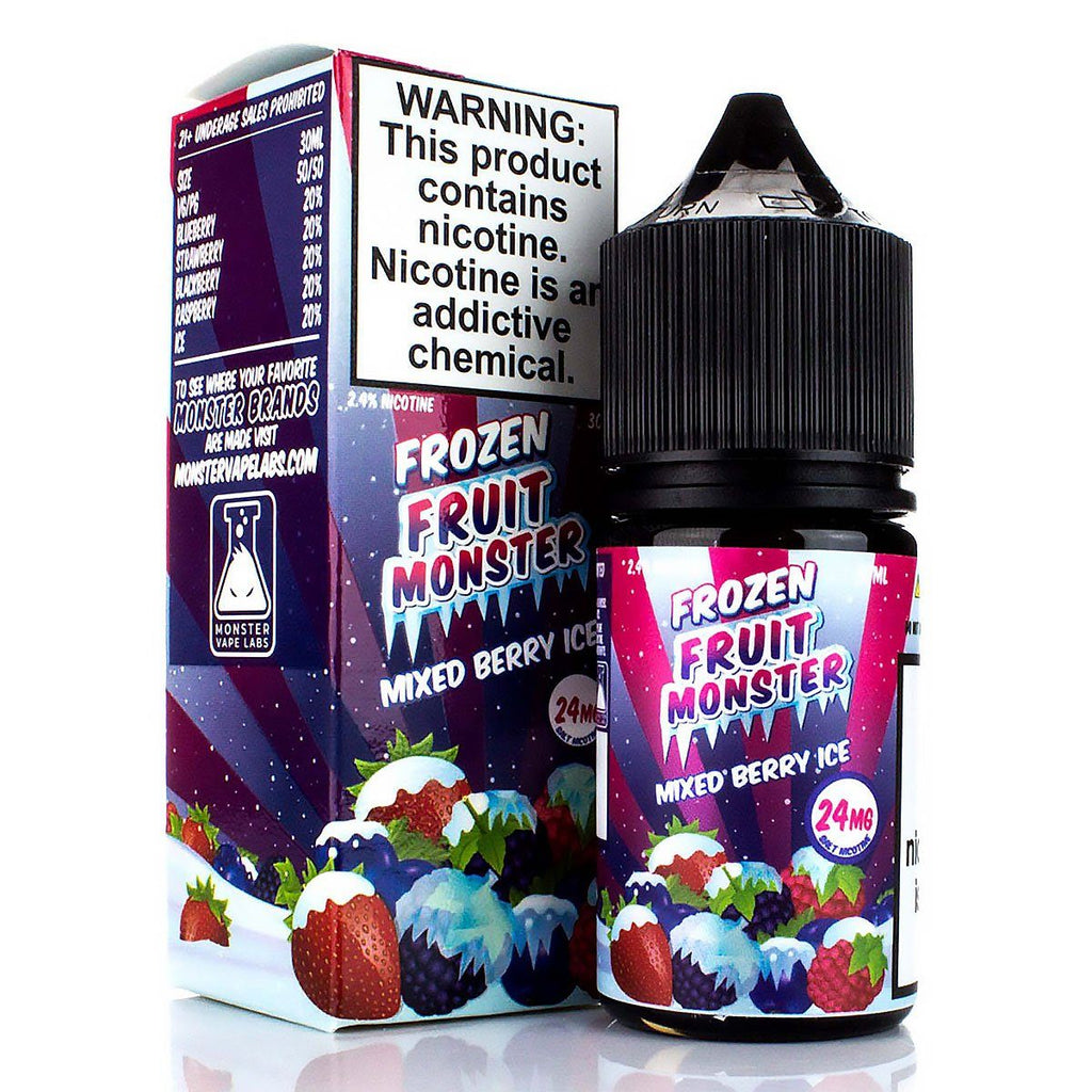 Mixed Berry Ice by Frozen Fruit Monster Salt 30ml Nicotine Salt Frozen Fruit Monster Salt 