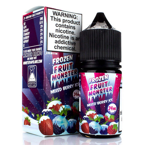 Mixed Berry Ice by Frozen Fruit Monster Salt 30ml Nicotine Salt Frozen Fruit Monster Salt 