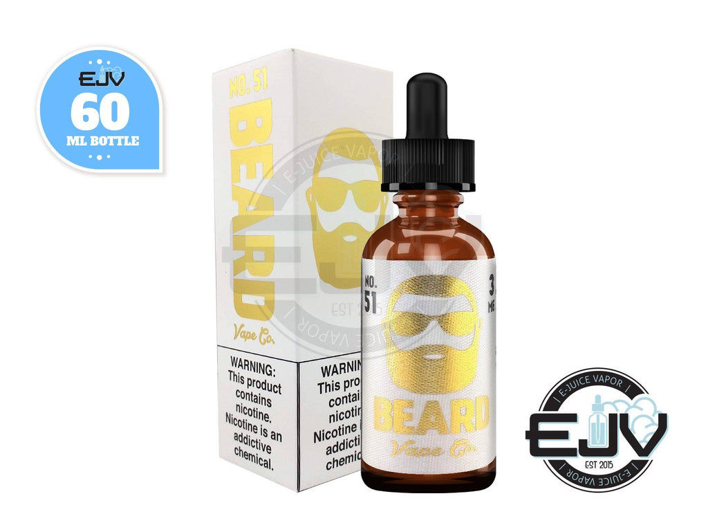 No. 51 by Beard Vape 60ml Discontinued Discontinued 