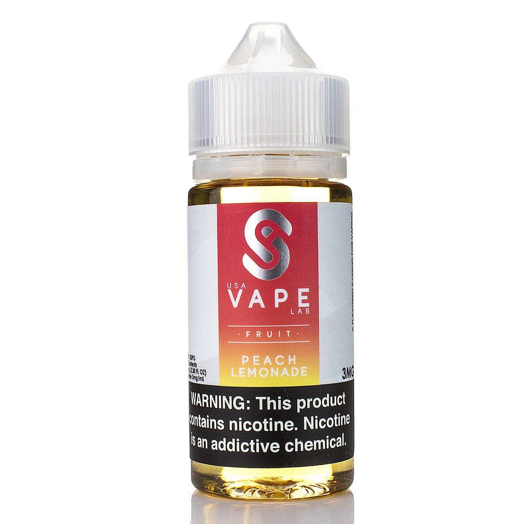 Peach Lemonade by USA Vape Lab E-Liquid 100ml DISCONTINUED EJUICE DISCONTINUED EJUICE 