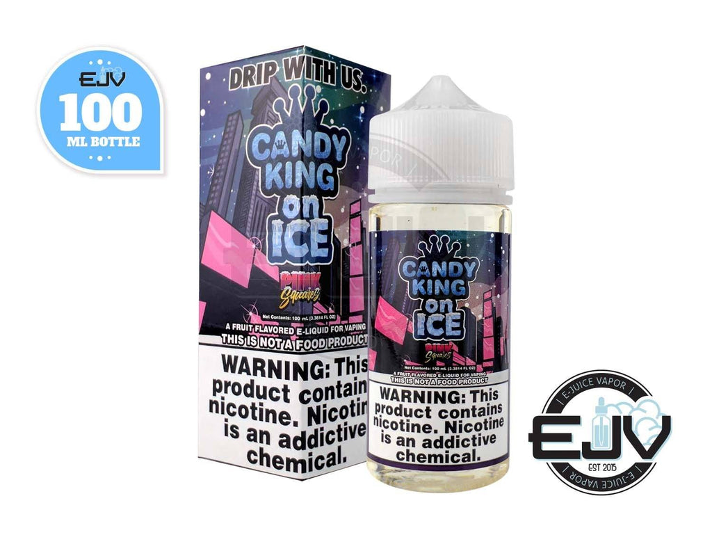 Pink Squares by Candy King On ICE 100ml E-Juice Candy King 