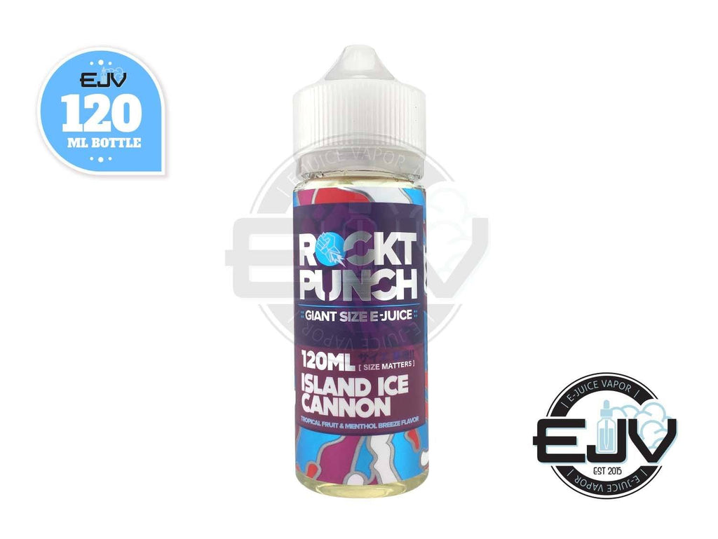 Island Ice Cannon by Rockt Punch Giant Sized E-Juice 120ml Discontinued Discontinued 