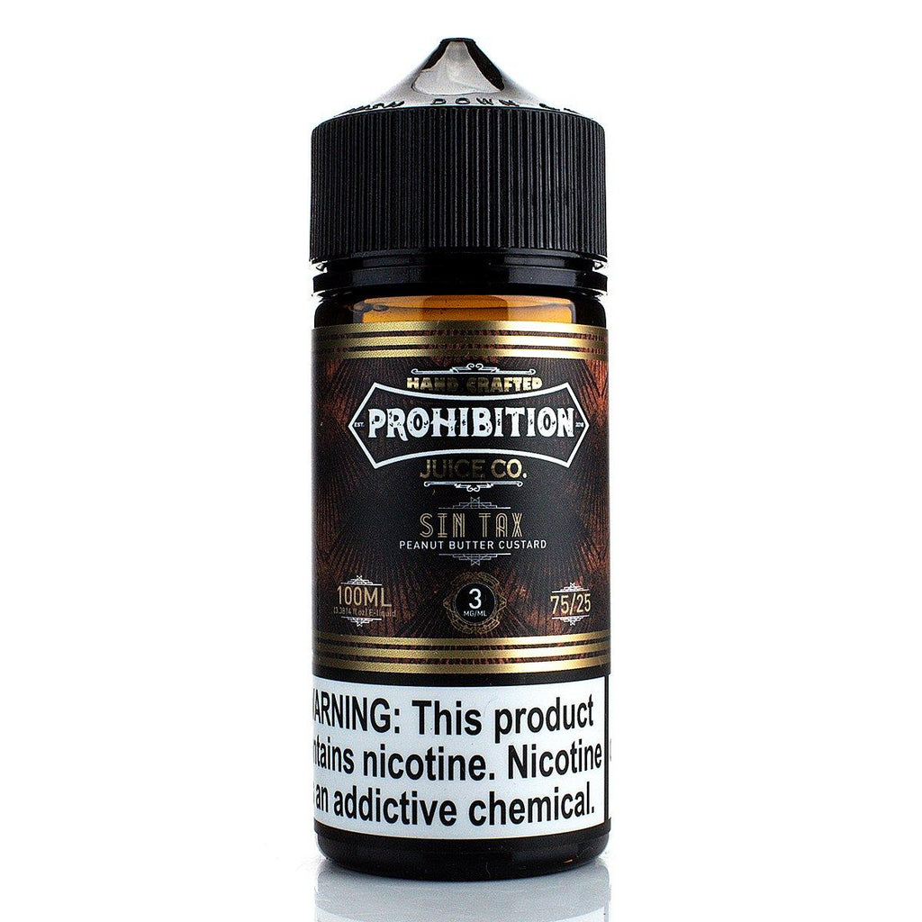 Sin Tax by Prohibition 100ml DISCONTINUED EJUICE DISCONTINUED EJUICE 