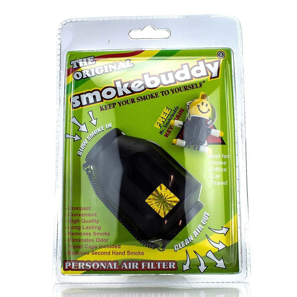 Smokebuddy Original Personal Air Filter Smoke Shop Accessories Smoke Buddy Black 