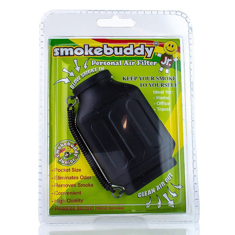 Smokebuddy Junior Personal Air Filter Smoke Shop Accessories Smoke Buddy Black 