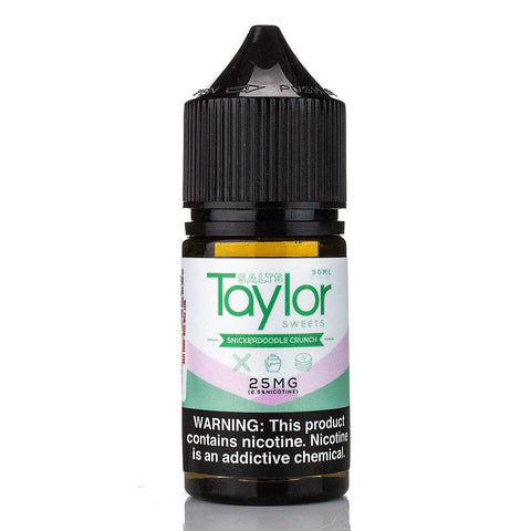 Snickerdoodle Crunch Salt by Taylor Salts 30ml Nicotine Salt Taylor Salts 