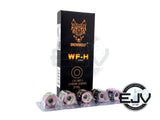 SnowWolf WF-H Replacement Coils - (5 Pack) Replacement Coils SnowWolf 0.16-ohm 316L Rainbow 