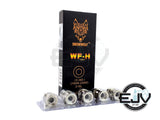 SnowWolf WF-H Replacement Coils - (5 Pack) Replacement Coils SnowWolf 0.16-ohm 316L Stainless Steel 