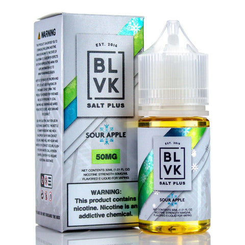 Sour Apple Ice Salt Plus by BLVK Unicorn 30ml Nicotine Salt BLVK Unicorn Salt 
