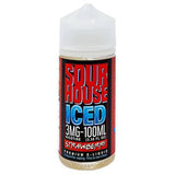 ICED Strawberry by Sour House E-Liquid 100ml E-Juice Sour House E-Liquid 
