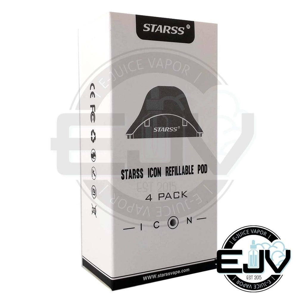 Starss Vape Icon Replacement Pods - (4 Pack) Replacement Pods Starss Vape 