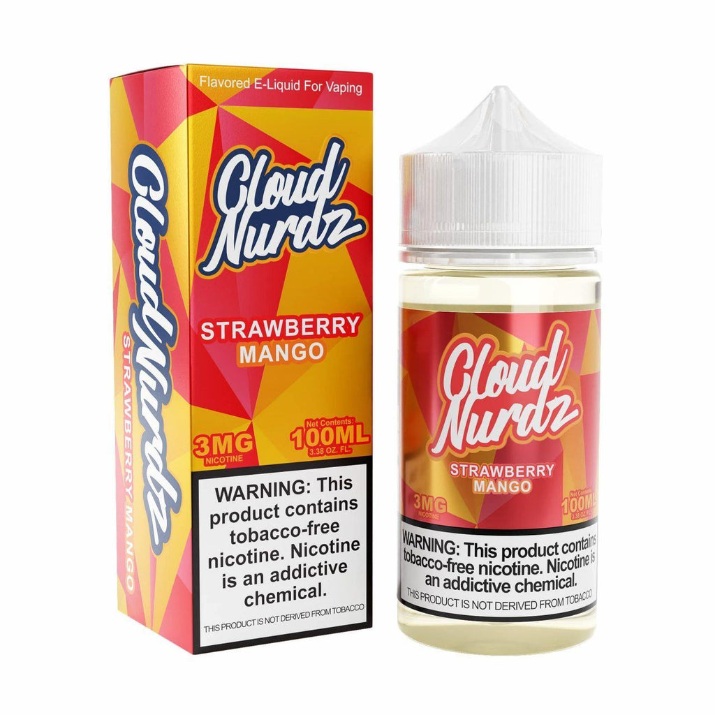 CLOUD NURDZ TFN | Strawberry Mango 100ML eLiquid eJuice Cloud Nurdz TFN 
