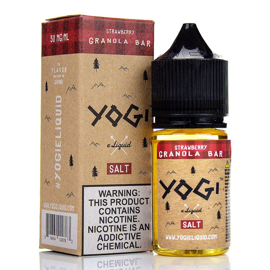 Strawberry by Yogi Salts E-Liquid 30ml Nicotine Salt Yogi Salts E-Liquid 