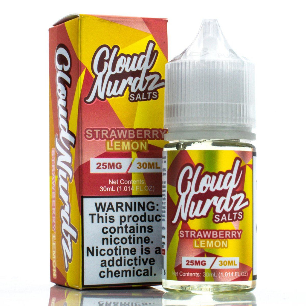 Strawberry Lemon by Cloud Nurdz Salt 30ml Nicotine Salt Cloud Nurdz Salt 