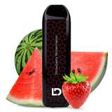 LD HUGE Disposable Device - 3000 Puffs Disposable Vape Pens LD Strawberry Watermelon 