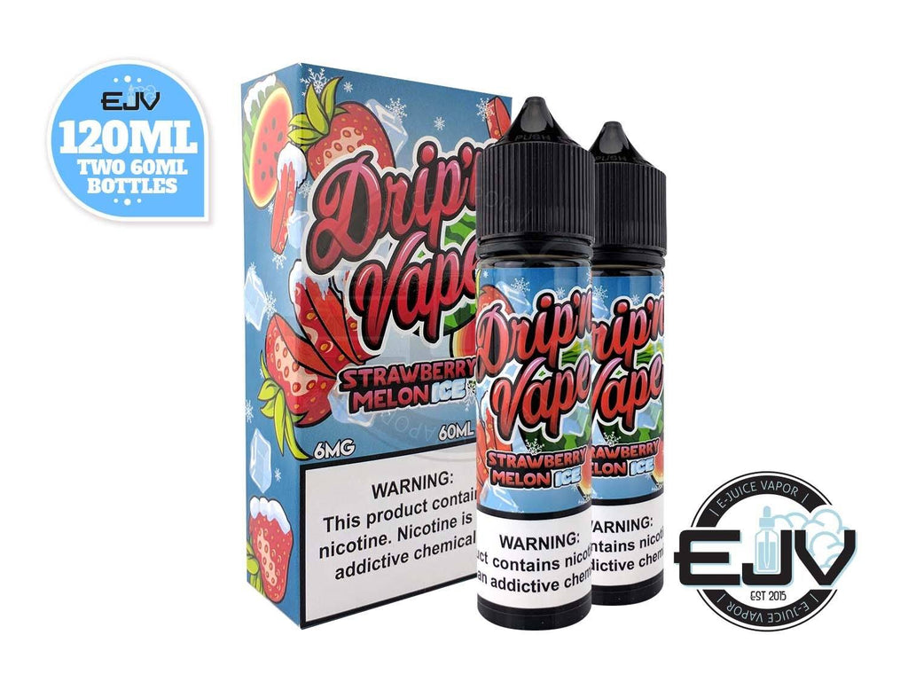 Strawberry Melon On Ice by Drip'n Vape 120ml E-Juice Drip'n vape 