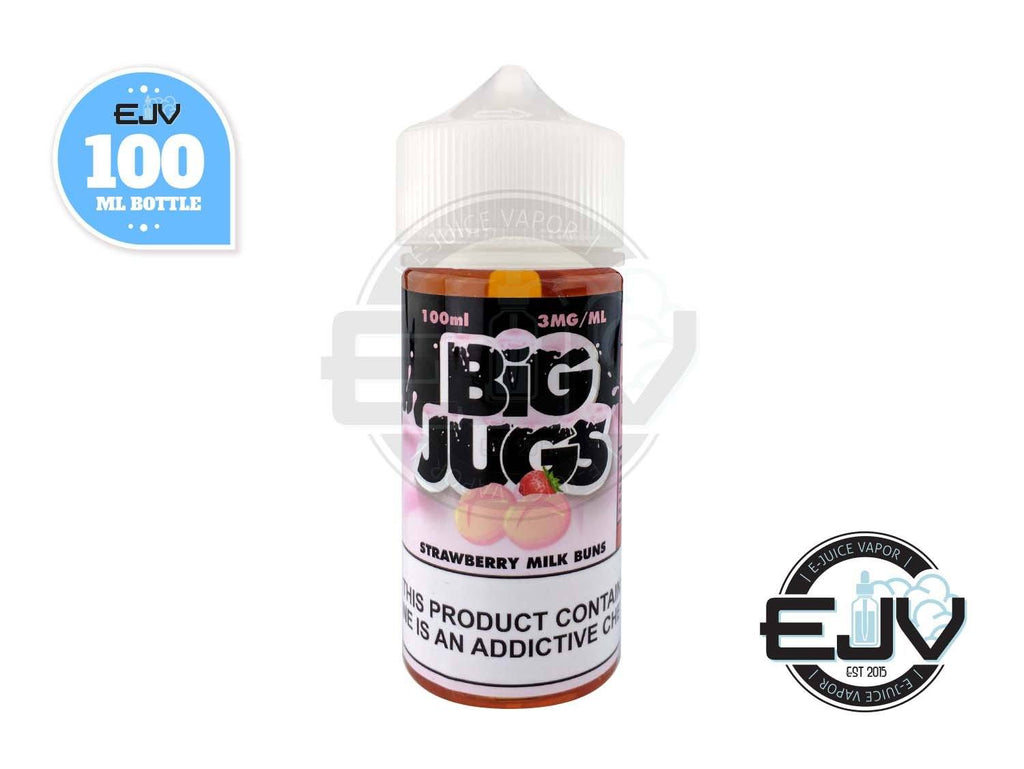 Strawberry Milk Buns by Big Jugs E-Juice 100ml Clearance E-Juice Big Jugs 