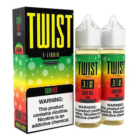 Sour Red by Twist E-Liquids 120ml E-Juice Twist 