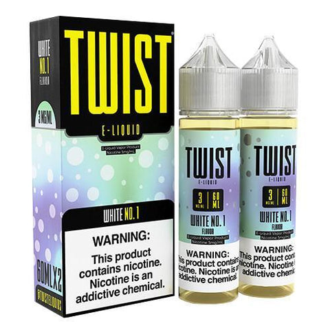 White No. 1 by Twist E-Liquids 120ml E-Juice Twist 