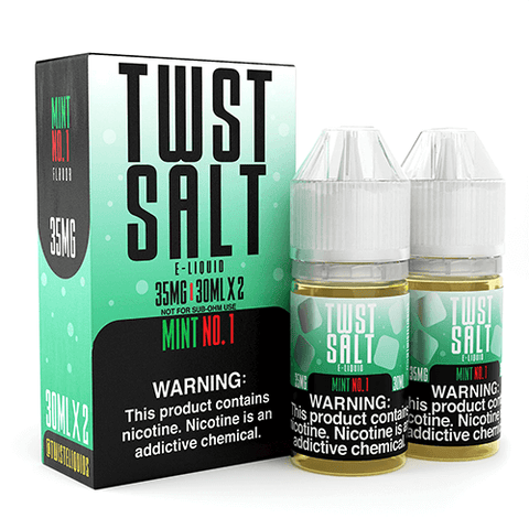 Mint No. 1 by Twist Salt E-Liquids 60ml Nicotine Salt Twist Salt E-Liquids 