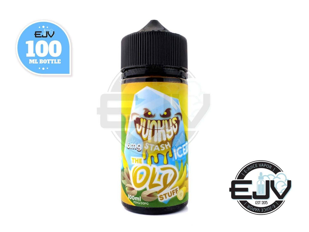The Old Stuff Ice by Junky Stash E-Liquid 100ml Clearance E-Juice Junky Stash E-Liquid 