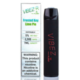 VIBEZ R Disposable Device - 2500 Puffs Disposable Vape Pens VIBEZ Frosted Key Lime Pie 