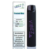 VIBEZ R Disposable Device - 2500 Puffs Disposable Vape Pens VIBEZ Frosted Mint 