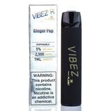 VIBEZ R Disposable Device - 2500 Puffs Disposable Vape Pens VIBEZ Ginger Pop 