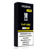 VOOPOO PNP Replacement Coils - (5 Pack) Replacement Coils VooPoo 0.15ohm PNP-VM6 Mesh Coil 