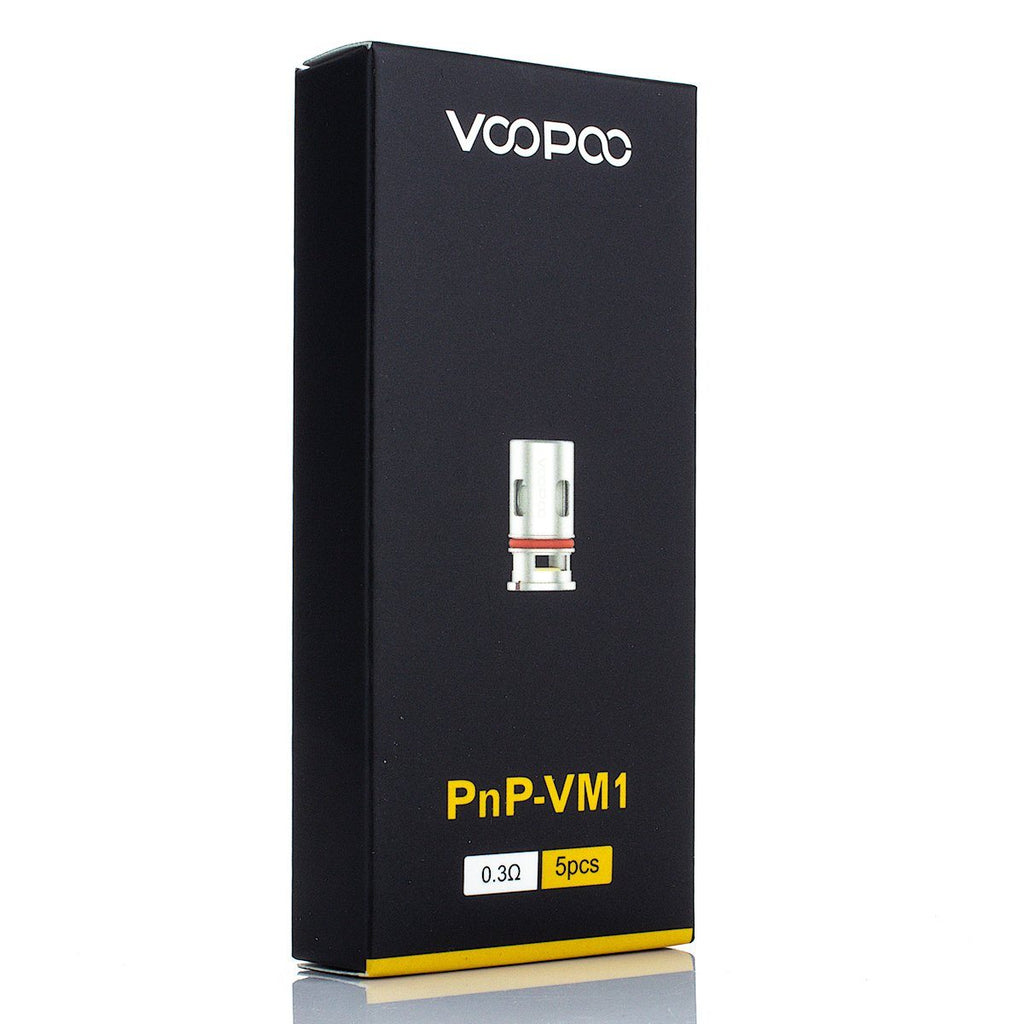 VOOPOO PNP Replacement Coils - (5 Pack) Replacement Coils VooPoo 0.3ohm PnP-VM1 Mesh Coil 