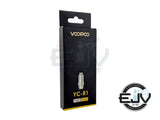 VOOPOO Finic YC Replacement Coils - (5 Pack) Replacement Coils VOOPOO 0.6-ohm YC-R1 DL Coil 